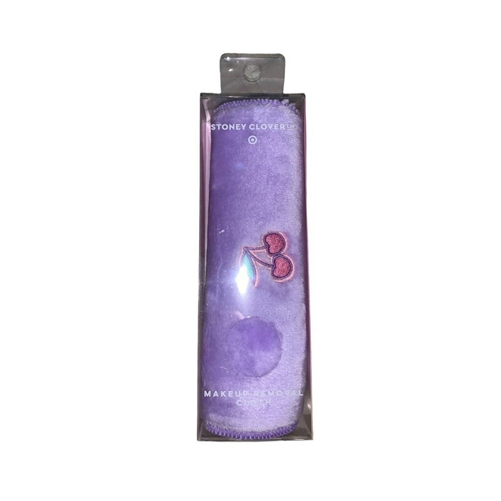 NWT Stoney Clover Lane x Target Purple Cherry Reusable Makeup Remover Cloth